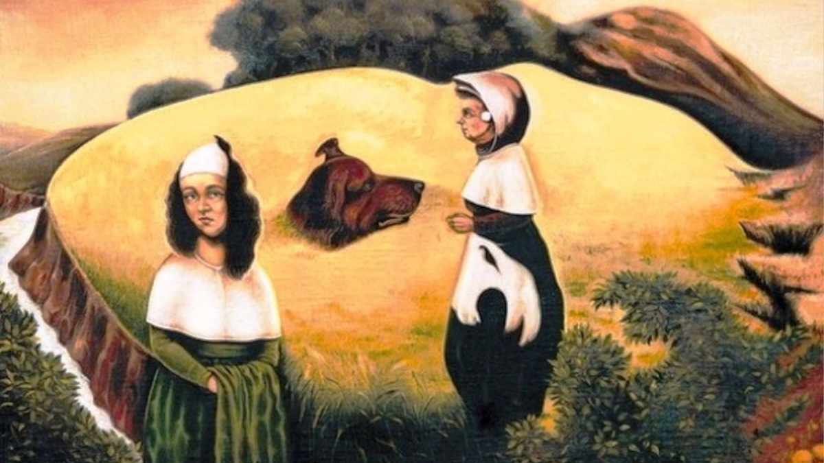 Optical Illusion: Women, Dog or Face? This mind-bending optical illusion will reveal how attentive you are